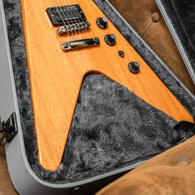 Gibson Dave Mustaine Flying V | Antique Natural image 4