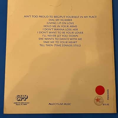Rick Astley Hold Me In Your Arms Piano, Vocal & Guitar Book image 3