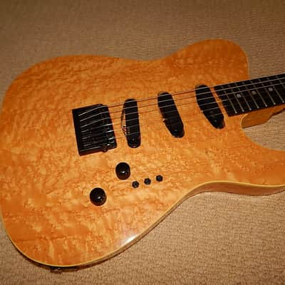Kent Flattum Nashville Tele 1988 Bridseye Maple James Burton image 2