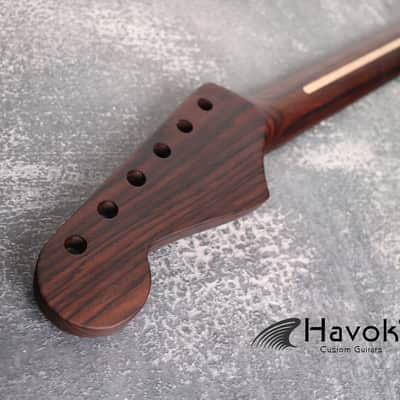 S Style Rosewood Neck Stainless Steel Frets Flame Maple Stripe, S Type 22 Frets Guitar Replacement And Gadget image 1