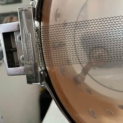 Slingerland Magnum 1983 - Silver Mist 8X14 Snare Drum 12 Lug Near Mint Condition! image 13