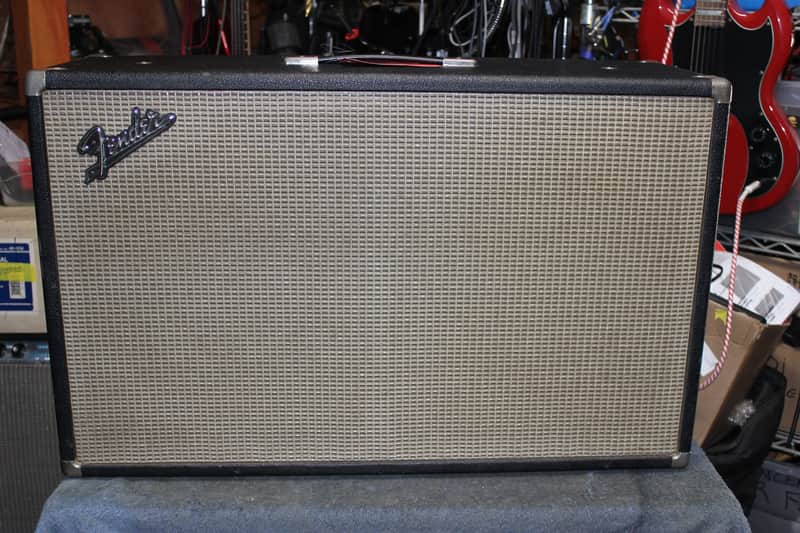 Fender Vintage ORG. 60s Blackface 2x12" Cabinet (MT) image 1