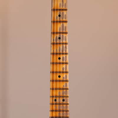 Fender Custom Shop Double Esquire 1950 Super Heavy Relic - Maple Fingerboard, Black image 7