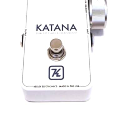 Keeley Katana Clean Boost V2 - Throwback White Edition - In Box image 1