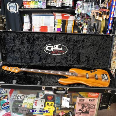 G&L USA Custom Shop JB Satin Frost 4-String Electric Bass Guitar w/ Black Tolex Case (2025) image 13