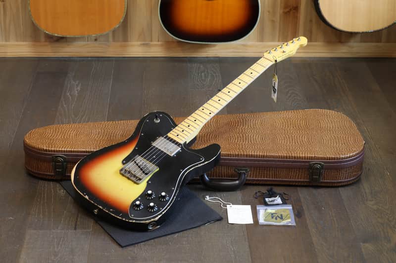 2014 Nash TC-72 Lollar Pickups Electric Guitar Sunburst Satin + OHSC image 1