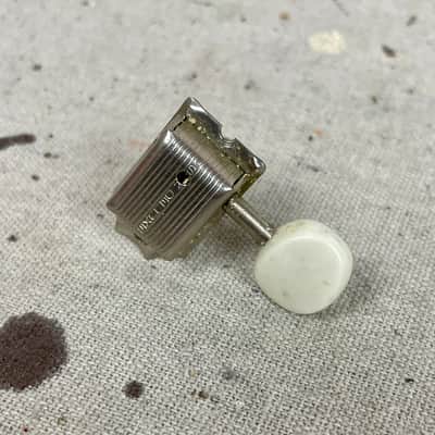 1956-1958 Fender Kluson Single Line Low-E String Tuner-Tuning Key for Musicmaster Duo-Sonic PAT APPLD image 4
