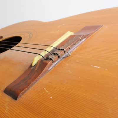 Vintage Italian Classical Guitar – c. 1930–1950 – Sicilian Works - SOLD AS-IS image 17