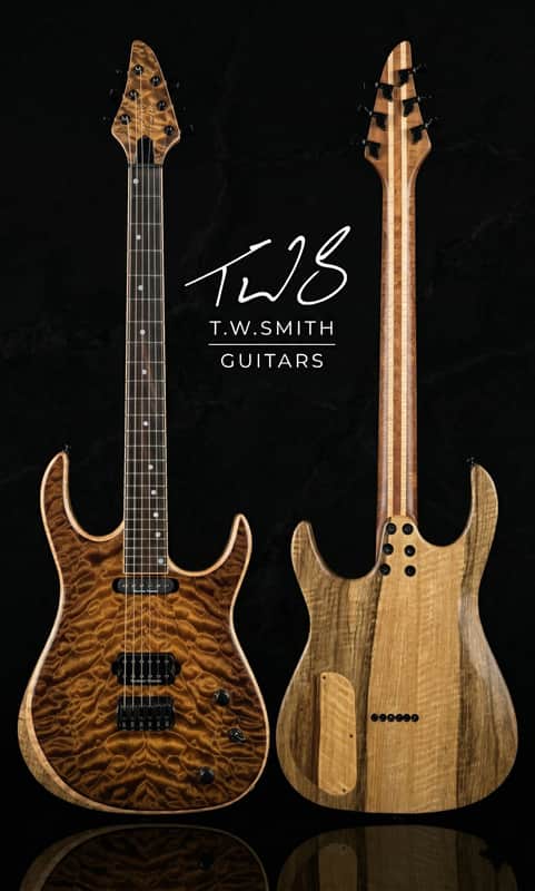 TW Smith Guitars Apex 2026 - Tobacco burst Quilted maple image 1