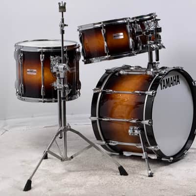 Yamaha 20/10/12/14" Recording Custom 1994 Drum Set - Tobacco Sunburst image 3