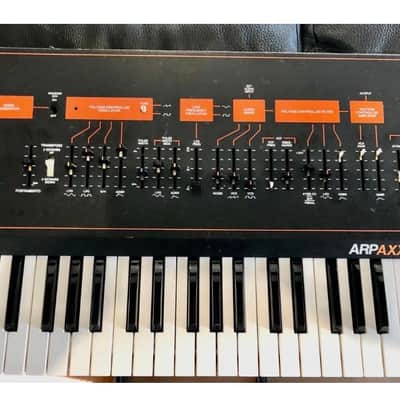 ARP Axxe Monophonic Analog Synthesizer 1979 - 1981 - Black / Orange