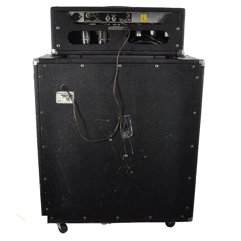 Fender Bassman 50 2-Channel 50-Watt 2x15" Piggyback Guitar Amp 1972 - 1976 image 2