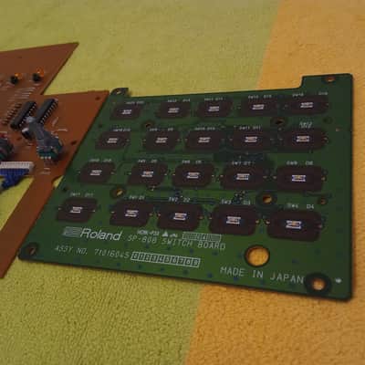 Roland Sp808 - Panel board + switch board + some knob, slider and jog dial (not ship outside Europe) image 9