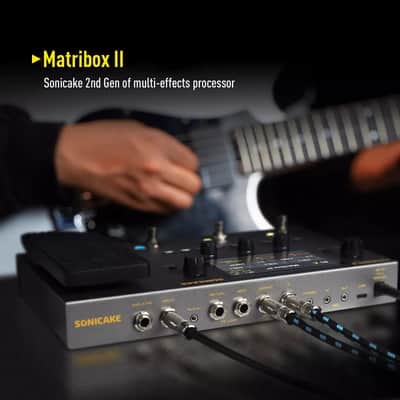 SONICAKE Matribox II Guitar Bass Amp IR Cabinets Expression Effect Pedal FX Loop (US Stock) image 6
