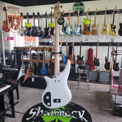 Jackson JS Series JS3 Spectra Bass - Snow White image 8