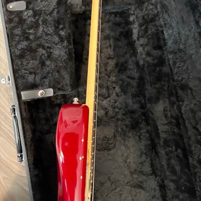 Fender American Deluxe Stratocaster with Rosewood Fretboard 2002 - 2003 - Aged Cherry Burst image 12