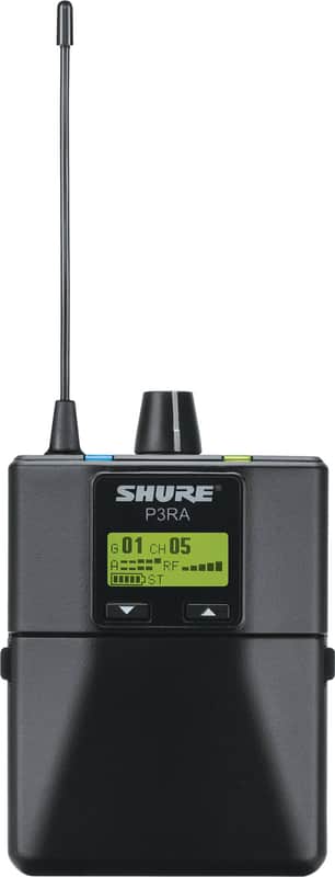 Shure P3RA Personal Monitor System Wireless Receiver, H20 Band image 1