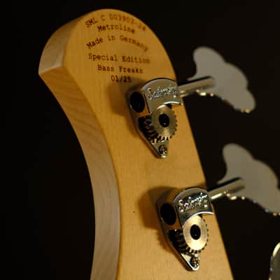 Sadowsky Precision Bass (Bass Freaks Exclusive) 2024 - '59 Burst Transparent High Polish image 6