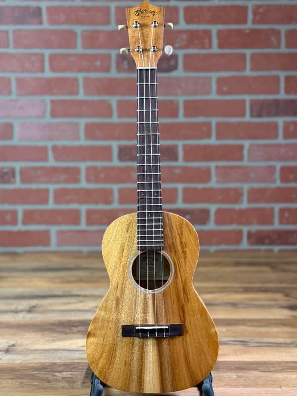 Martin T1K Solid Koa Tenor Ukulele - Satin Natural (Store Demo) image 1