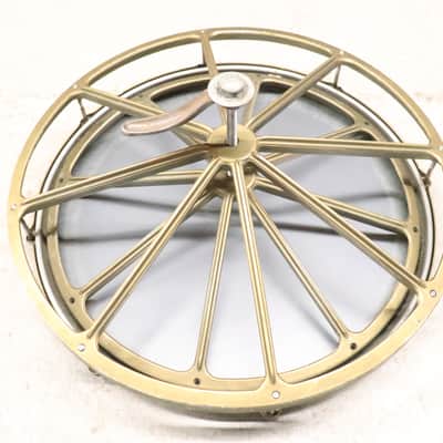 Remo 16" Roto Tom Drum Gold / Chrome Vintage 1970's image 4