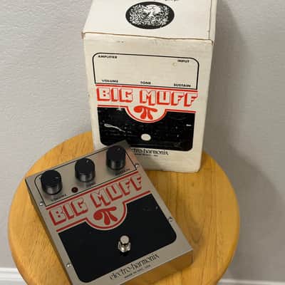 Electro-Harmonix Big Muff Pi V9 frantone era 2000’s - Silver / Black / Red image 2