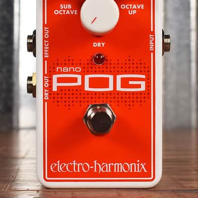 Electro-Harmonix EHX Nano POG Polyphonic Octave Generator Guitar Effect Pedal image 2