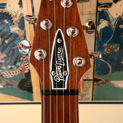 Powers Electric A-Type Select - Sweet Tea Burst - PF Pickups image 5