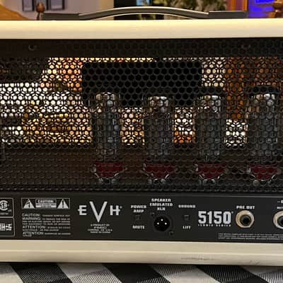EVH 5150 Iconic Series 2-Channel 80-Watt Guitar Amp Head 2021 - Present - Ivory image 4