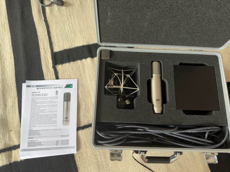 Microtech Gefell UM92.1S Multipattern Tube Condenser Microphone 2010s - Nickel image 1