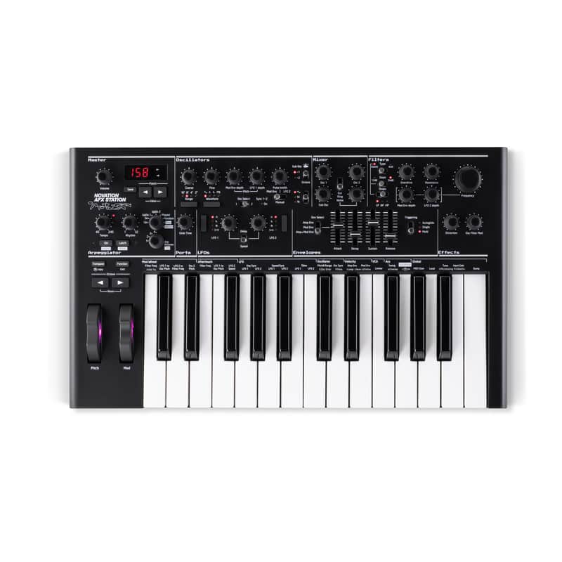 Novation AFX Station 25-Key Monophonic Synthesizer | Reverb