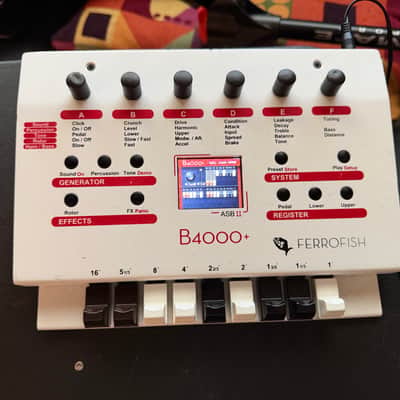 Ferrofish B4000+ Tonewheel Hammond B3 Organ Module image 2