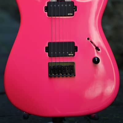 Charvel Sean Long Signature Pro-Mod San Dimas® Style 1 HH HT M - Neon Pink(1) image 1