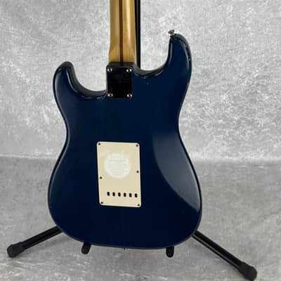2002 Fender Highway One USA Stratocaster Sapphire Blue Transparent image 14