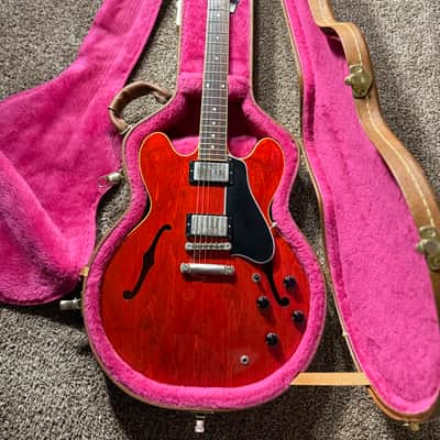 Gibson 1997 Custom Shop Historic '59 ES-335 Dot - Faded Cherry image 8
