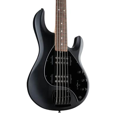 Sterling By Music Man StingRay RAY5HH Bass Guitar - Stealth Black image 6