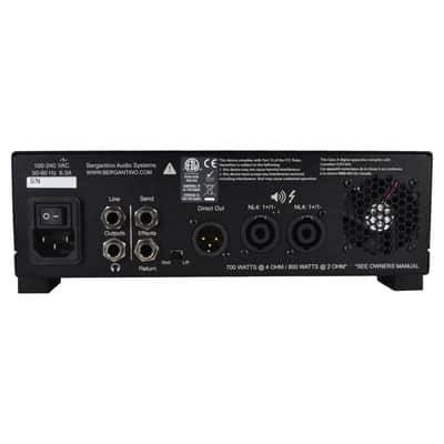 Bergantino Forté D 800w Bass Amplifier image 3