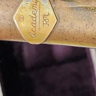Academy vintage cornet Rudy Muck Early 1900's - Brass and nickel image 5