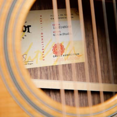 Taylor 414ce Studio Shaded Edge Burst Acoustic-Electric Guitar image 7