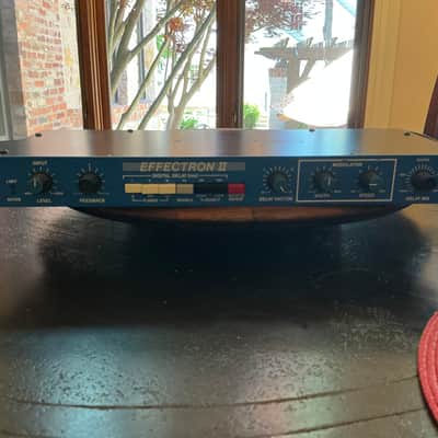 DeltaLab Effectron II ADM 1024 Digital Delay – 1980s – Blue – Good – Free Shipping image 2