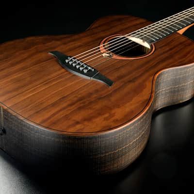 LAG SAUVAGE-ACE Sauvage Auditorium Cutaway Acoustic Electric w/Hybrid Gigbag, Eco-friendly design - B STOCK image 7