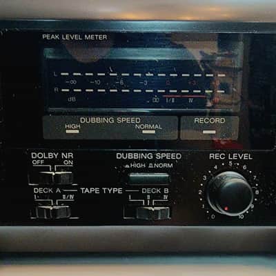 Sony TC-WE305  Late 90s Early 2000s Black image 4