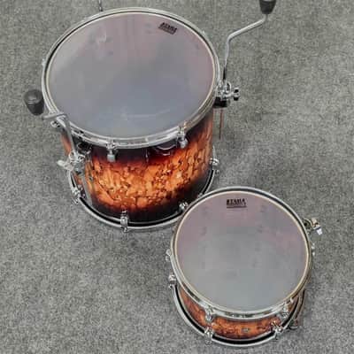 Used Tama Starclassic Walnut/Birch 3pc Drum Set Molten Brown Burst - Very Good image 10