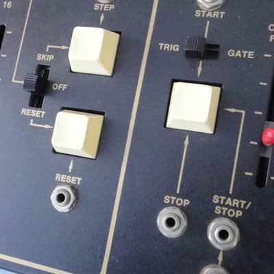 Original ARP 1601 Sequencer 1976 Black with Gold Lettering image 8