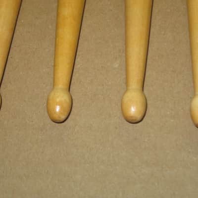 TWO Pairs (new old stock) very near A+ condition Regal Tip SG-A sticks: maple wood / natural stain finish (with paper sleeve packaging) from 2000s / 2010s image 18