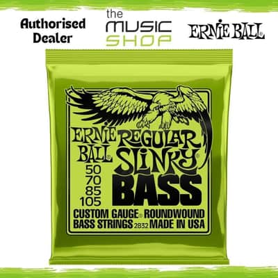 Ernie Ball Regular Slinky Nickel Wound Bass Guitar Strings, 50-105 - 2832 image 1