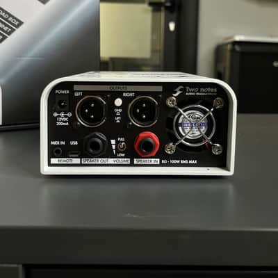 Two Notes Torpedo Captor X 8ohm Stereo Reactive Load Box / Attenuator 2020 - White image 5