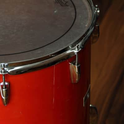 Yamaha TT818 F Tour Custom 8000 - red wood 18"x16 floor tom image 12