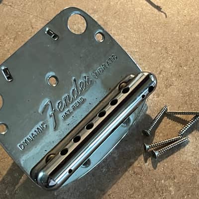 1964 1965 1966 Fender Mustang guitar tremolo bridge image 1