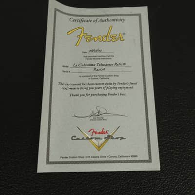 Fender Custom Shop La Cabronita Telecaster Relic 2009 image 20