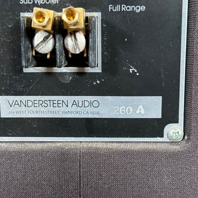 Vandersteen Model 4 Tower Speakers w/ WX-4 Crossover (Pair) image 11